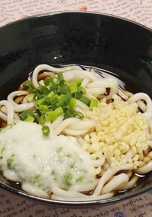 とろろぶっかけうどん-レシピのメイン写真