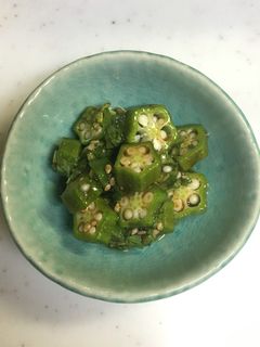 オクラのエスニック風サラダ-レシピのメイン写真