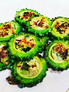 余った餃子の種でゴーヤの肉詰め-レシピのメイン写真