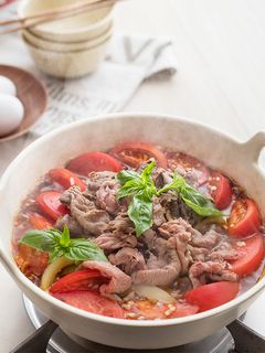 トマトすき焼き-レシピのメイン写真