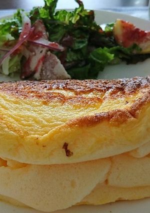 モンサンミッシェル風オムレツ-レシピのメイン写真