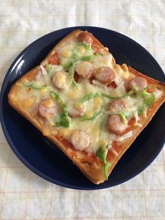 簡単ピザ-レシピのメイン写真