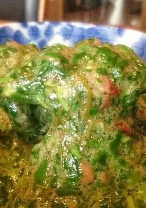 モロヘイヤとめかぶのドロドロ♪-レシピのメイン写真