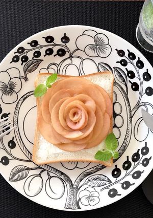 余ったりんごでアップルパイ風トースト-レシピのメイン写真