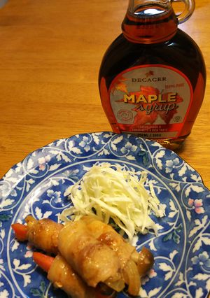 メープルシロップでうま肉巻き-レシピのメイン写真