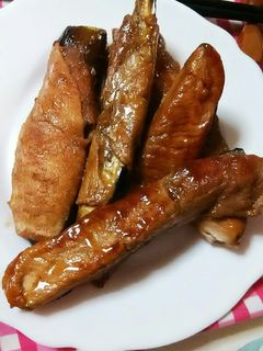 茄子の豚肉巻き-レシピのメイン写真