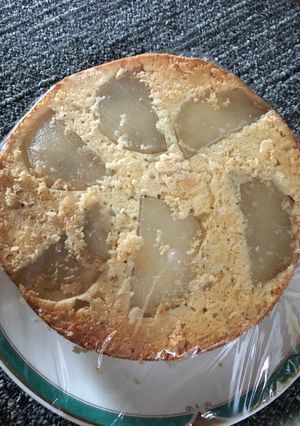 ホットケーキミックスで梨のパウンドケーキ-レシピのメイン写真