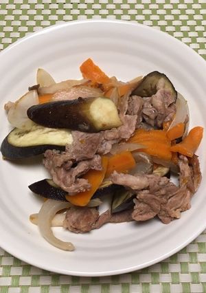 なすぶた肉の蒸し煮-レシピのメイン写真