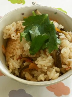 カニの炊き込みご飯-レシピのメイン写真