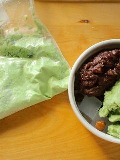 材料3つ!抹茶シャーベット-レシピのメイン写真