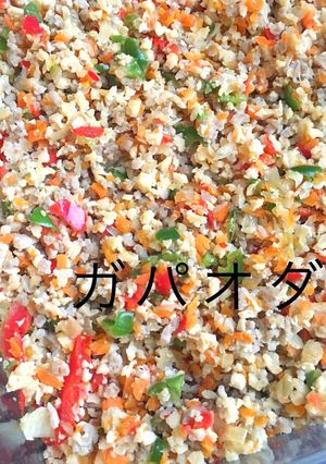 高野豆腐でカサ増しヘルシー♪ガパオライス-レシピのメイン写真