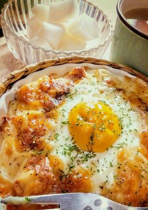 固くなったパンで「パン・オー・グラタン」-レシピのメイン写真