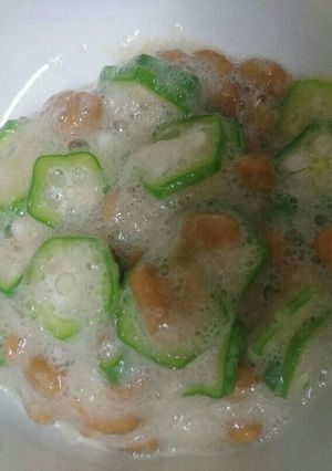 オクラ納豆のおろし酢-レシピのメイン写真