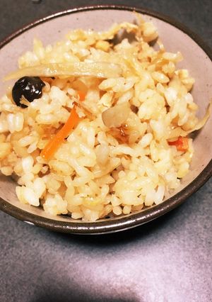 貝柱缶で炊き込みご飯-レシピのメイン写真