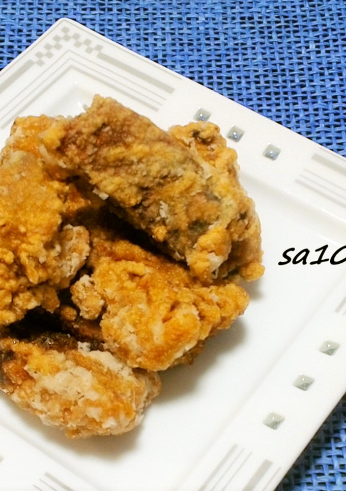 カリッと美味しい！鯖のカレー竜田揚げ-レシピのメイン写真