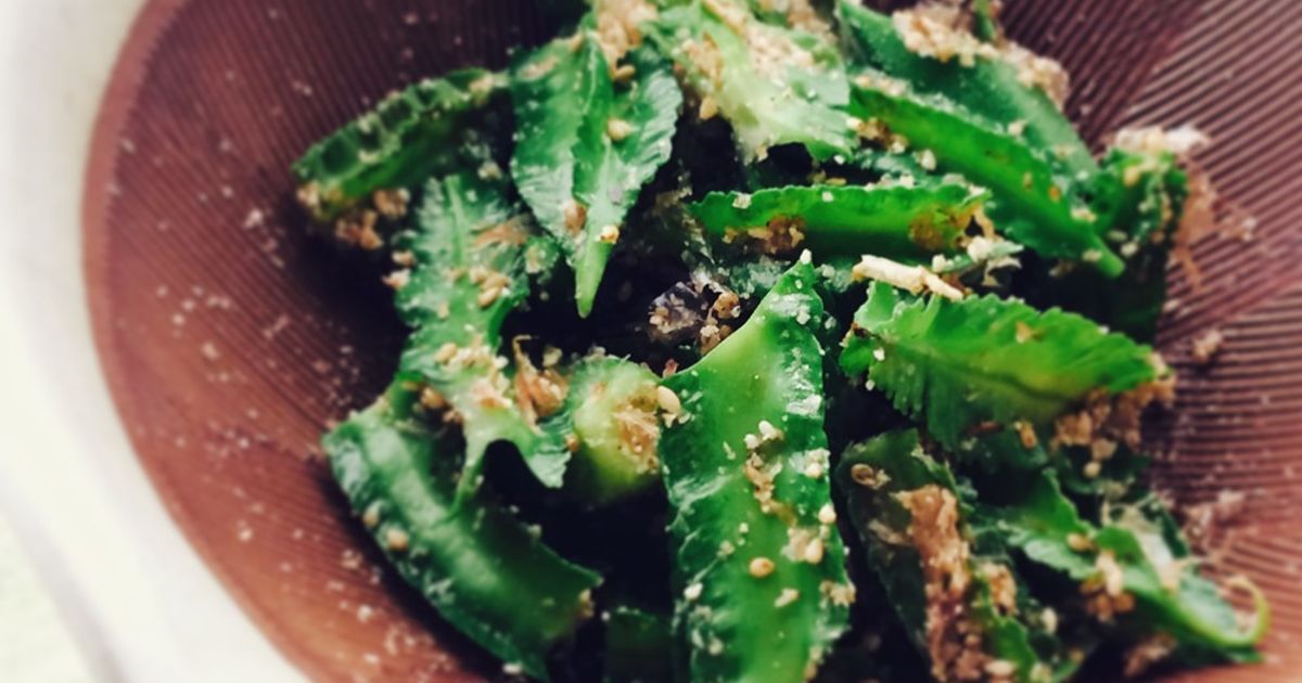 四角豆のごま和え by すり鉢屋元重製陶所 【クックパッド】 簡単