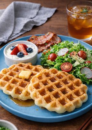 グルテンフリーワッフル-レシピのメイン写真
