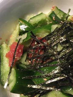 きゅうりの梅和え-レシピのメイン写真