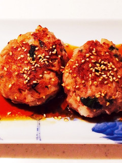 食感が楽しい♡お餅入りつくね-レシピのメイン写真
