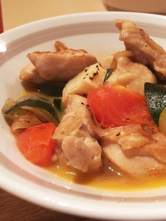 鶏肉と夏野菜の煮込み風-レシピのメイン写真