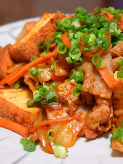 調味料2つ!簡単豚キムチ♪-レシピのメイン写真