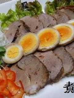 圧力鍋で簡単やわらかジューシー煮豚&煮卵-レシピのメイン写真