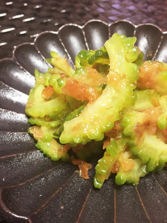 鰹節香る梅ゴーヤ-レシピのメイン写真