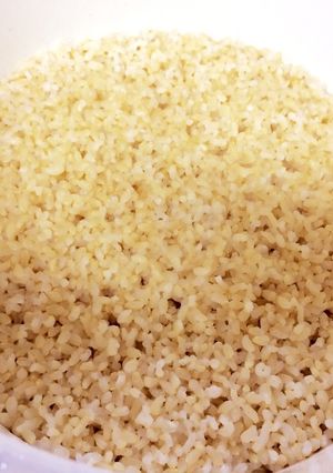 ホーロー鍋で玄米御飯☆-レシピのメイン写真
