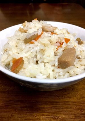 簡単！美味しい♡鶏ごぼうの混ぜごはん。-レシピのメイン写真