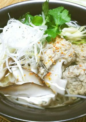 ダシの旨味♥️ふんわり鰯のつみれにゅう麺-レシピのメイン写真