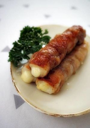 チーズイン肉巻きちくわ-レシピのメイン写真
