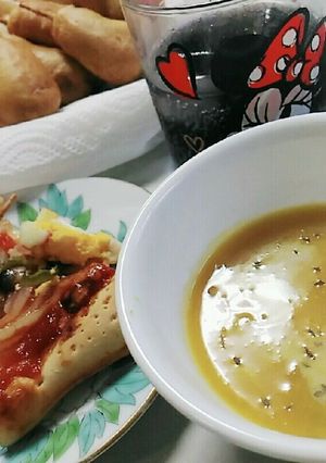 ほとんどカボチャのパンプキンポタージュ-レシピのメイン写真