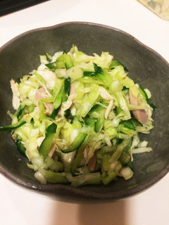 簡単キャベツと鶏ささみの中華風サラダ-レシピのメイン写真