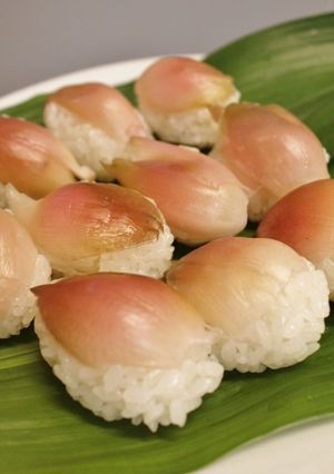 簡単♪美味♪茗荷ずしと茗荷のちらし寿司-レシピのメイン写真