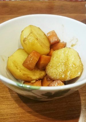 簡単★じゃがいもにんじんのこっくり煮-レシピのメイン写真