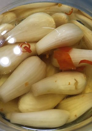 昔ながらのらっきょ漬け-レシピのメイン写真