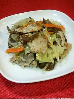 塩麹de簡単♡生きくらげ入り野菜炒め♪-レシピのメイン写真
