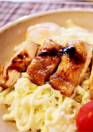 ゴールデンソースジューシー照焼きチキン丼-レシピのメイン写真
