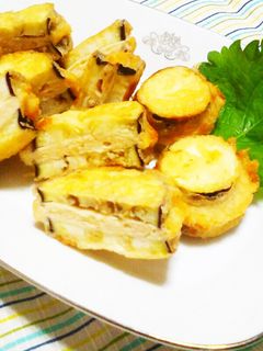 なすのはさみ揚げ-レシピのメイン写真