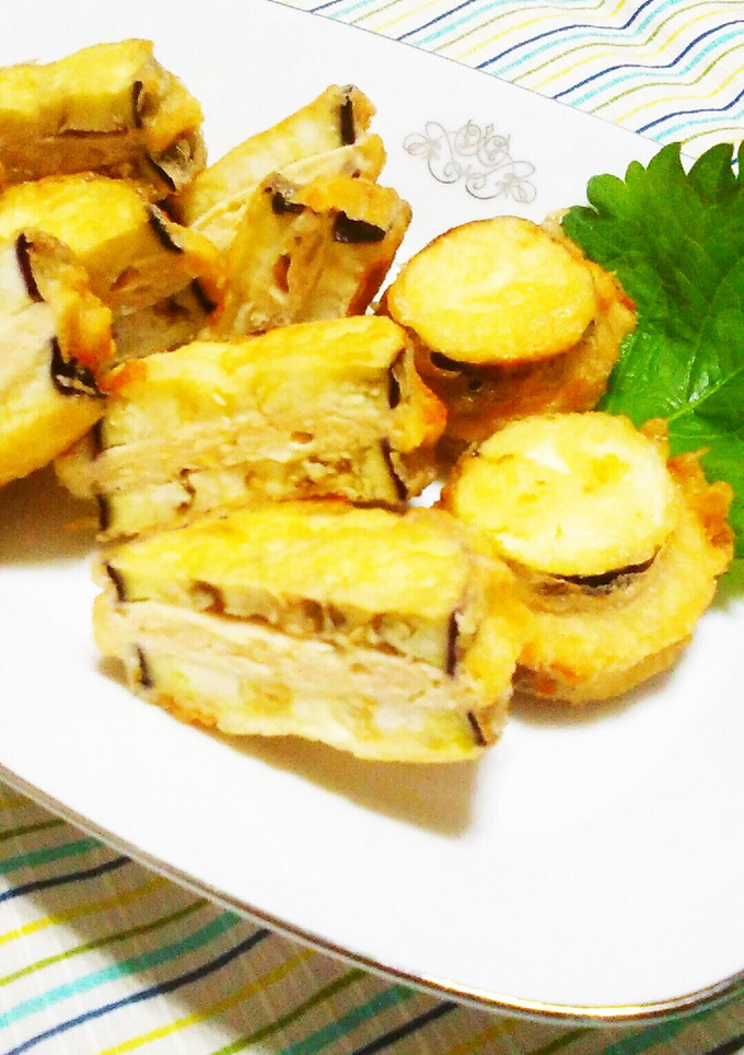 なすのはさみ揚げ-レシピのメイン写真