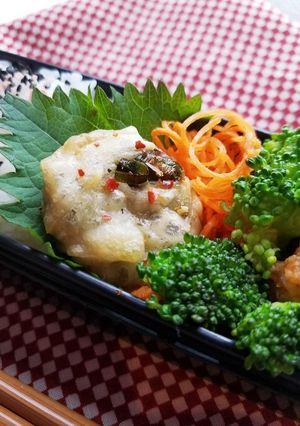 鰹節グッジョブ！しいたけのチーズ乗せ焼き-レシピのメイン写真