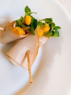 お弁当に☆カイワレで花束-レシピのメイン写真