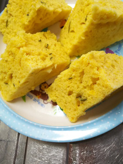 レンジで☆ホットケーキmixかぼちゃパン-レシピのメイン写真