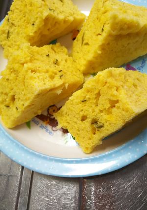 レンジで☆ホットケーキmixかぼちゃパン-レシピのメイン写真