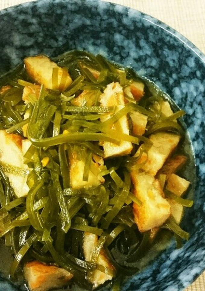 切り昆布とさつま揚げの炒め煮-レシピのメイン写真