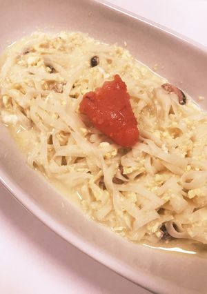 【カロリーカット】クリームチーズパスタ-レシピのメイン写真