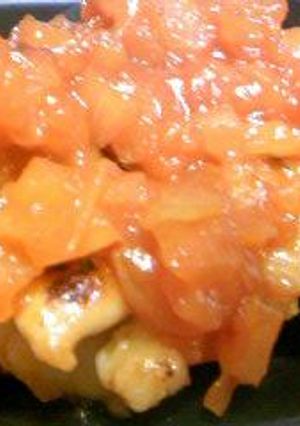 簡単チキンのトマトソース-レシピのメイン写真