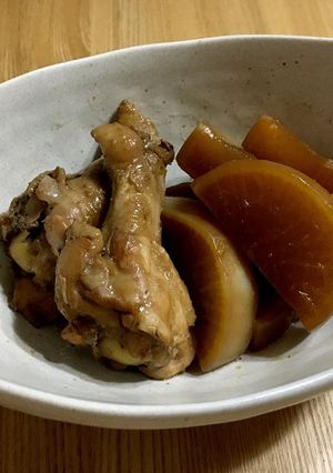 大根と手羽元の うまうま煮-レシピのメイン写真