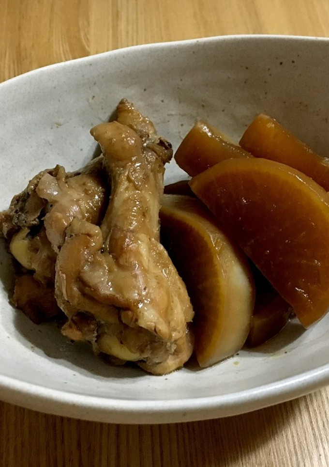 大根と手羽元の うまうま煮-レシピのメイン写真