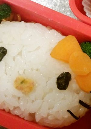 キャラ弁：キティちゃん-レシピのメイン写真
